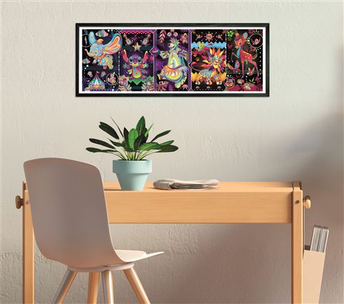 Puzzle Panorama: Disney - 1000 Peças - Clementoni - Image 3