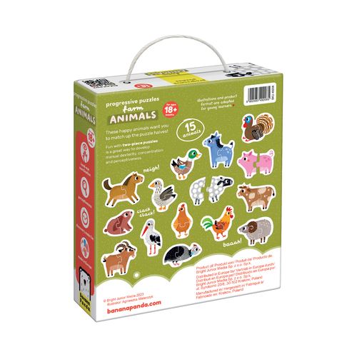 Puzzle Progressivo: Animais da Quinta - Step 1 - Banana Panda - Image 5