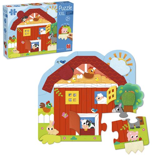 Puzzle Quinta com Efeito Surpresa - 12 Peças XXL - Goula | Diset - Image 2