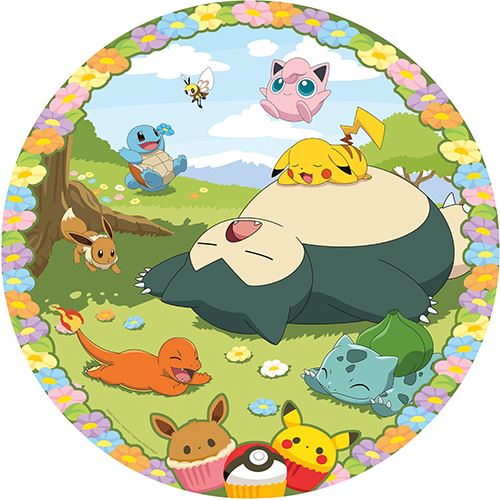Puzzle Redondo Pokémon Round - 500 Peças - Ravensburger - Image 2