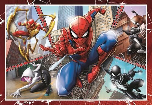 Puzzle Super Color 4 em 1: Marvel Spider-Man - Clementoni - Image 3