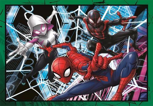 Puzzle Super Color 4 em 1: Marvel Spider-Man - Clementoni - Image 5