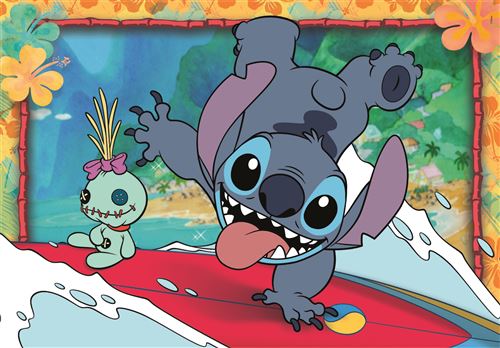 Puzzle Super Color 2x20 Disney Stitch - Clementoni - Image 2
