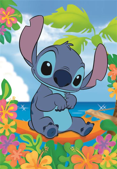 Puzzle Super Color Disney Stitch - 104 Peças - Clementoni - Image 2