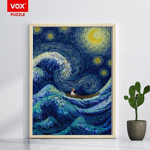 Puzzle Vox: Stormy Night - 1000 Peças | Inclui Póster- Sig Toys - Image 3