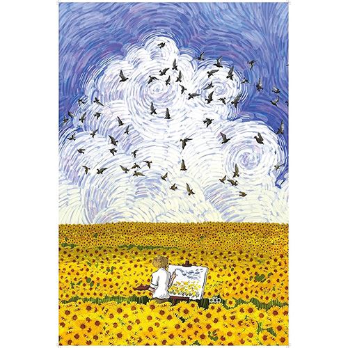 Puzzle Vox: Under The Blue Sky - 1000 Peças |  Inclui Póster - Sig Toys - Image 2
