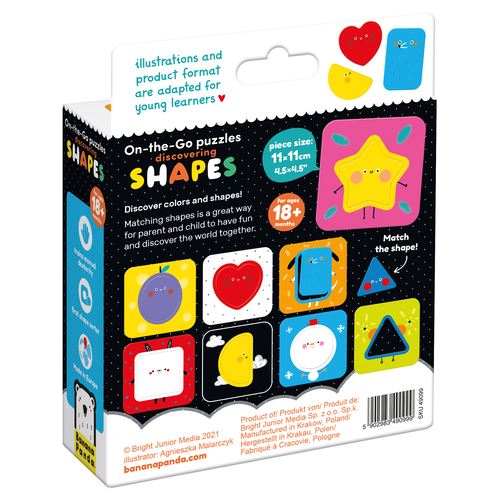 Puzzles On-The-Go Discovering Shapes - Banana Panda - Image 5
