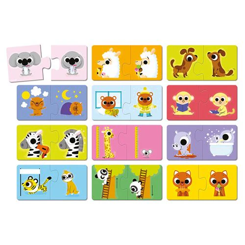 Puzzles Opostos - 12 Puzzles - Janod - Image 3