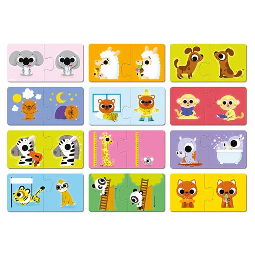 Puzzles Opostos - 12 Puzzles - Janod - Image 5