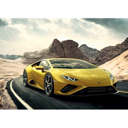 Puzzle Lamborghini Huracan Amarelo - 1000 Peças - Ravensburger - Image 2