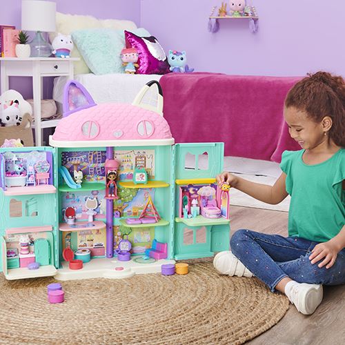Quarto de Dormir Gabby's Dollhouse -  Doces Sonhos Pillow Cat - Spin Master - Image 3