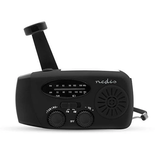 Rádio de Emergência Portátil Nedis RDFMCR2000BK - Preto - Image 2