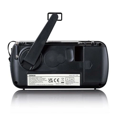 Rádio Portátil Lenco MCR-113 BK - Preto - Image 7