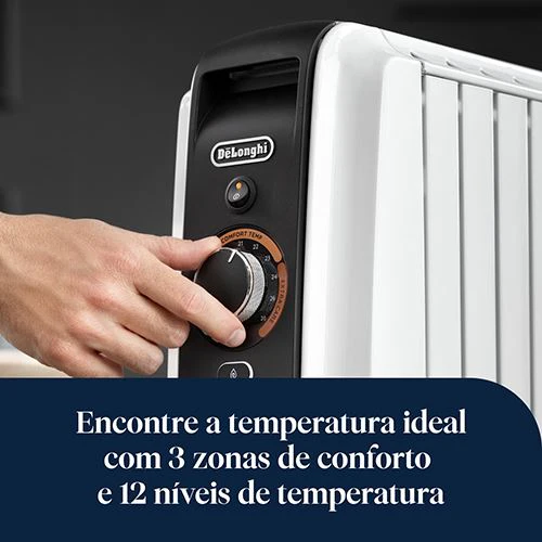 Radiador a Óleo Delonghi TRD50615E - Branco - Image 3