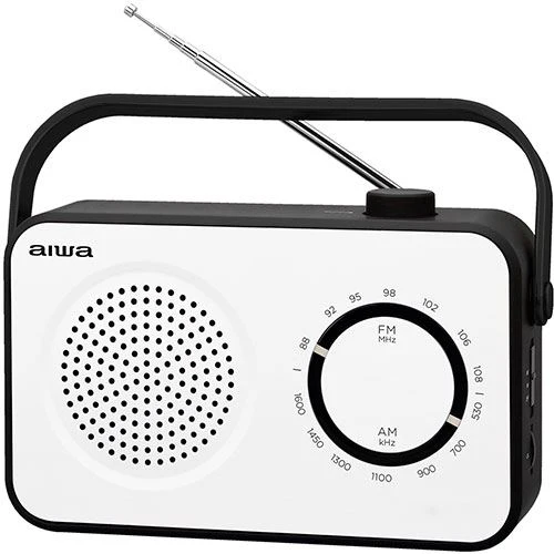 Rádio Aiwa R-190BW -  Branco | Preto - Image 2