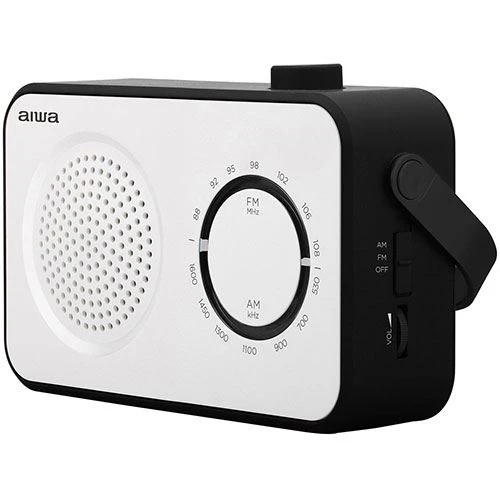 Rádio Aiwa R-190BW -  Branco | Preto - Image 3