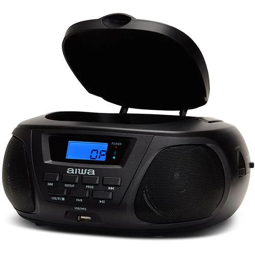 Rádio Portátil Aiwa CD Bluetooth BBTU-300BKMKII - Image 3