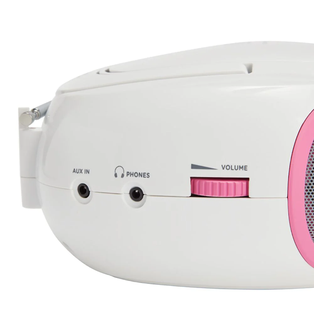 Rádio CD Aiwa BBTU-300PK CD MP3 Bluetooth Rosa - Image 5