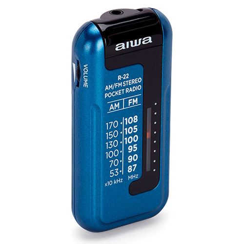 Rádio de Bolso Aiwa R-22BL - Azul - Image 3