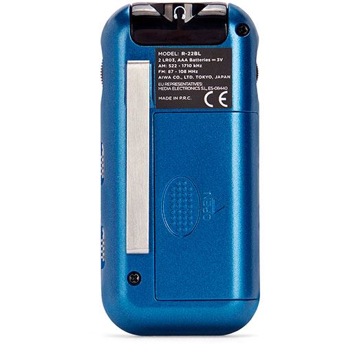 Rádio de Bolso Aiwa R-22BL - Azul - Image 4
