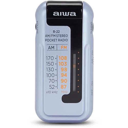 Rádio de Bolso Aiwa R-22SL - Prateado - Image 2