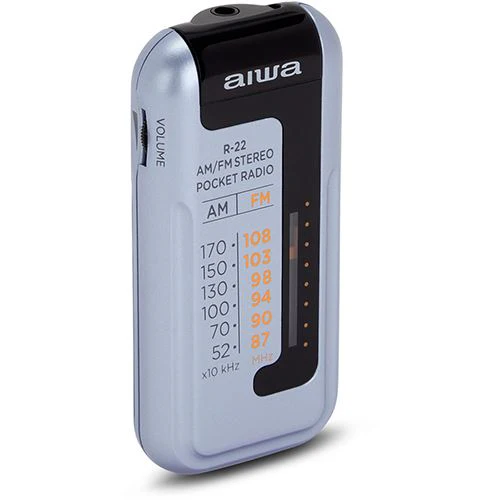 Rádio de Bolso Aiwa R-22SL - Prateado - Image 3