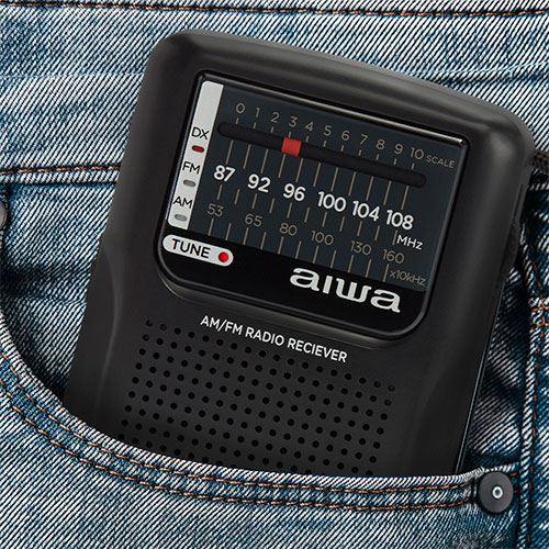 Rádio de Bolso Aiwa RS-33 - Preto - Image 5