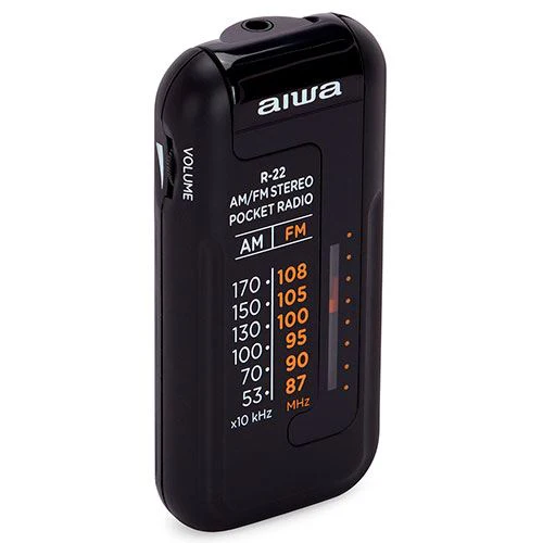 Rádio de Bolso Aiwa R-22BK - Preto - Image 4