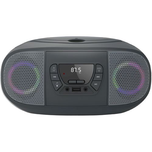 Rádio Portátil Fonestar Boom-Go CD USB - Cinzento - Image 2