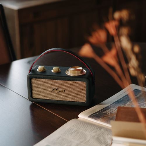 Rádio Portátil Bluetooth Retro Sangean RA-101 - Preto | Dourado - Image 4