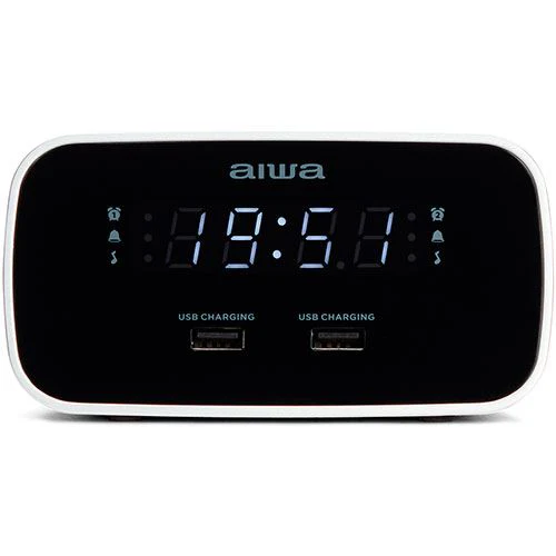Rádio Relógio Aiwa CRU-19 - Preto - Image 5