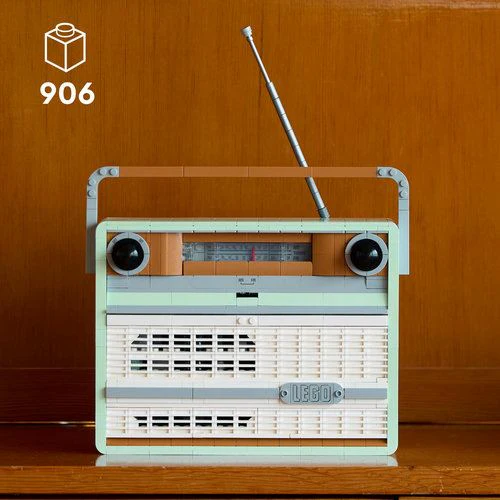 LEGO Icons 10334 - Rádio Retro - Image 3