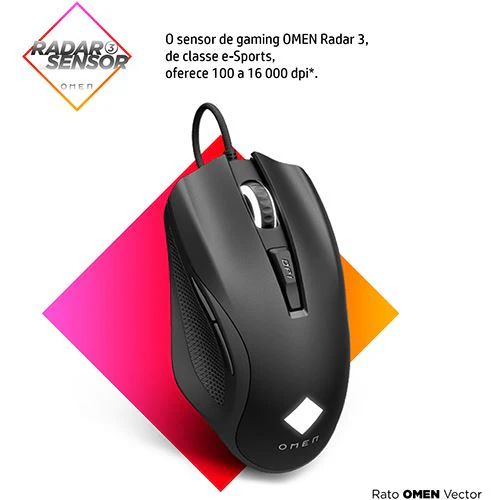 Rato Gaming HP OMEN Vector - Preto - Image 6