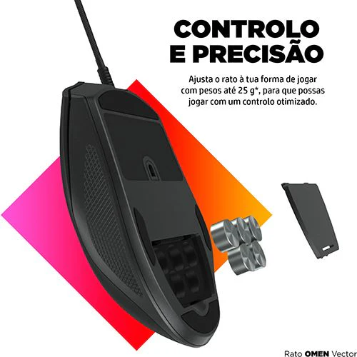 Rato Gaming HP OMEN Vector - Preto - Image 7