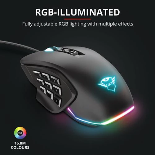 Rato Gaming Trust GXT 970 Morfix 1000DPI Preto - Image 10