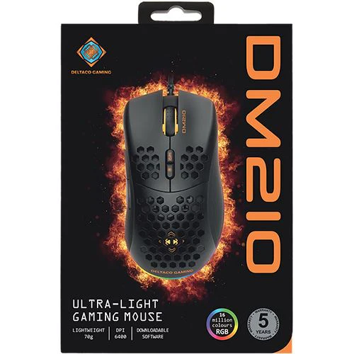 Rato Gaming Deltaco DM210 - Preto - Image 7