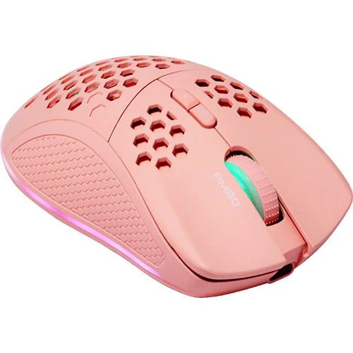Rato Gaming Wireless Deltaco PM80 - Rosa - Image 7