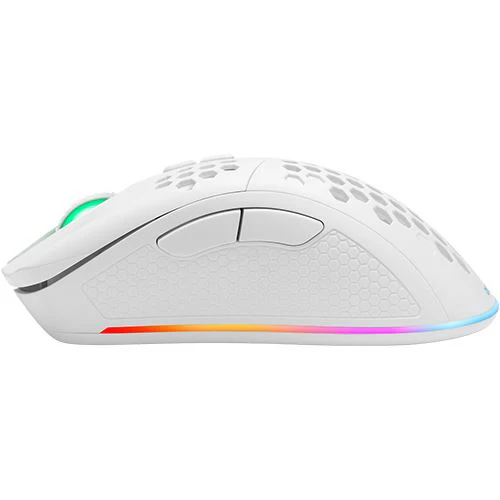 Rato Gaming Wireless Deltaco WM80 - Branco - Image 3