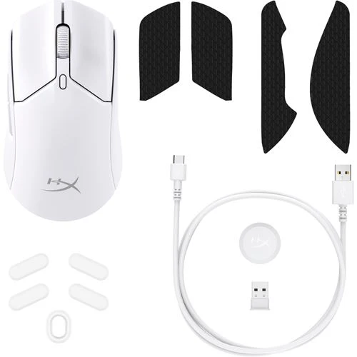 Rato Gaming Wireless HyperX Pulsefire Haste 2 - Branco - Image 6