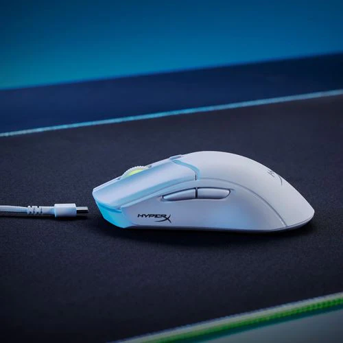 Rato Gaming Wireless HyperX Pulsefire Haste 2 - Branco - Image 9
