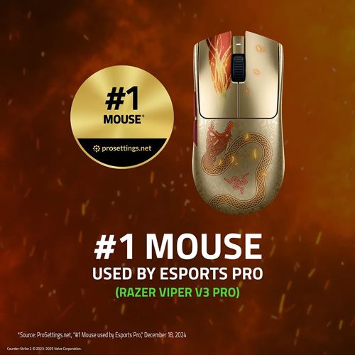 Rato Gaming Wireless Razer Viper V3 Pro Counter-Strike 2 Edition - Image 5