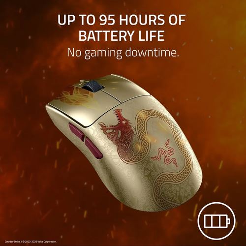 Rato Gaming Wireless Razer Viper V3 Pro Counter-Strike 2 Edition - Image 9