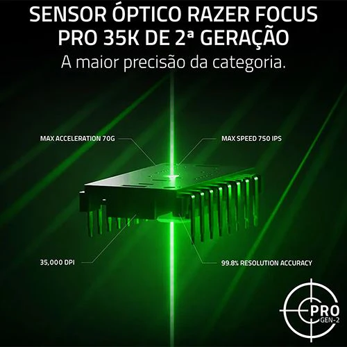 Rato Gaming Wireless Razer Viper V3 Pro SE - Preto - Image 4