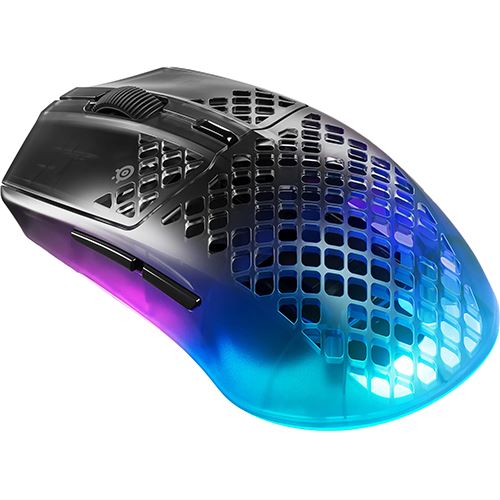 Rato Gaming Wireless Steelseries Aerox 3 - Gen 2 - Preto - Image 2