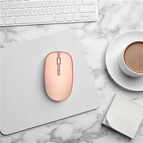 Rato sem Fios Accsup M7116C 2.4G + Bluetooth - Rosa - Image 3