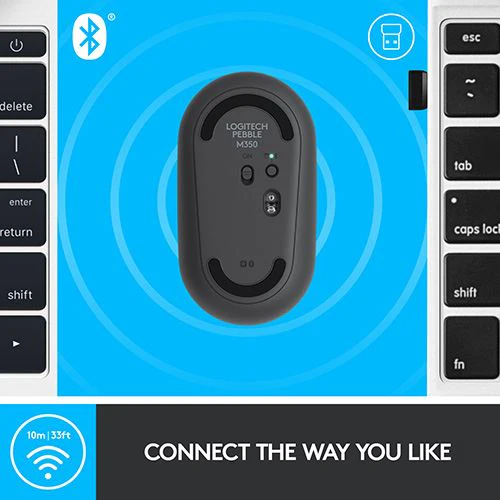 Rato Wireless Logitech Pebble M350 - Grafite - Image 6