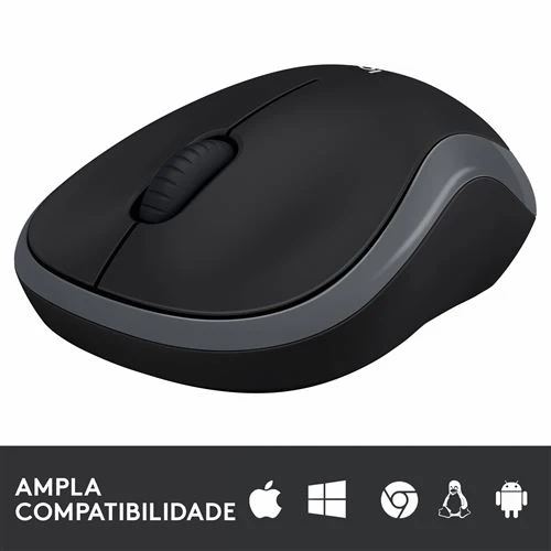 Logitech Rato Wireless M185 (Cinzento) - Image 5