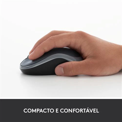 Logitech Rato Wireless M185 (Cinzento) - Image 6