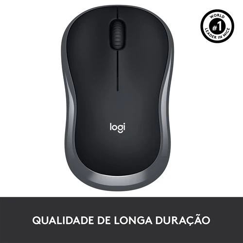 Logitech Rato Wireless M185 (Cinzento) - Image 7