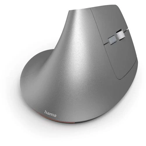 Rato sem Fios Vertical Ergonómico Hama EWM-700R Dual Mode Wi-Fi/Bluetooth - Cinzento - Image 4